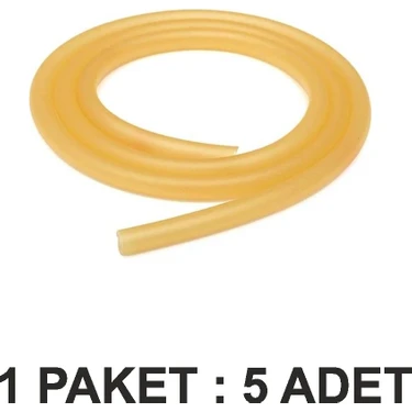Ak Tek Silikon Hortum 8*12 mm - U Manometre Hortumu 1 mt Paket 5