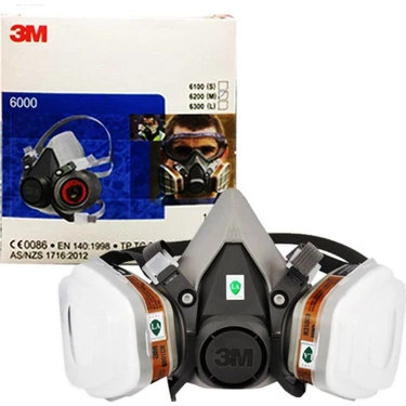 3M A+ 3m 6200 Gaz - Buhar - Boya Maskesi Takım - Orta Boy -