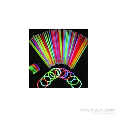 Glow Stick Fosforlu Kırılan Çubuk - 100