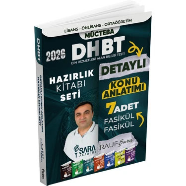 Dhbt Konu Anlatımlı Detaylı Hazırlık Seti 7 Fasikül - Şara