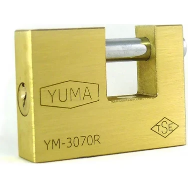 Uravas Store Kayar Milli Pirinç Asma Kilit 68 mm - Yeni