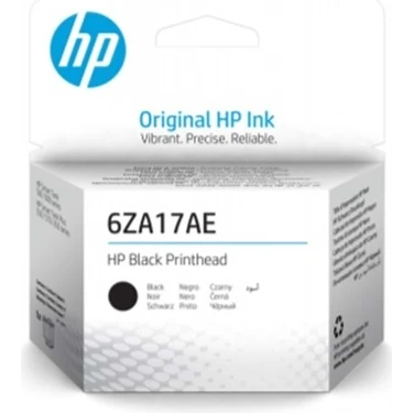 HP 6ZA17AE Siyah Printhead Uyumlu HP Smart Tank 500 515 530 615 Modelleri