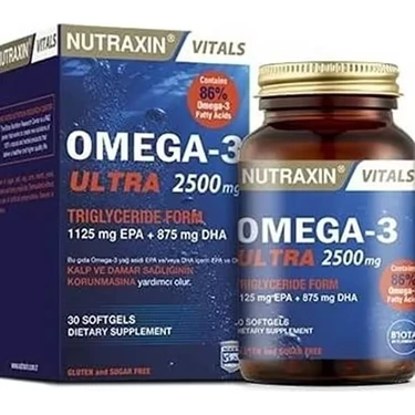 Nutraxin Omega 3 Ultra 2500 Mg 30