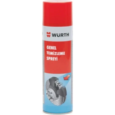 Würth 500 ml Temizleme Spreyi Araç Modeli 105,12 için Hızlı Yağ ve Kir