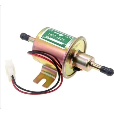 Üniversal Yakıt Pompası 12 Volt 1 Mpa 2.5 - 4 Psi Hep-02