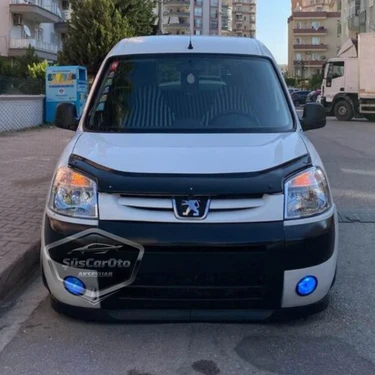 ŞüsCarOto Aksesuar Peugeot Partner 2 2002-2008 Uyumlu Üniversal Astra H Lip Esnek Ön Lip 2 Parça