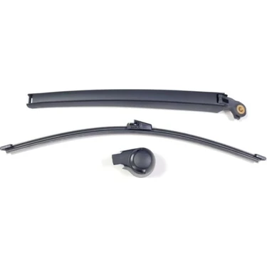 ITH Vw Volkswagen Caddy 2011-2015 Arka Cam Silecek Kolu Kapağı Süpürgesi Takımı