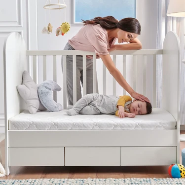 Yataş Mini Twiny Yıkanabilir Kılıflı Sünger Bebek