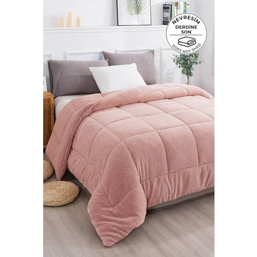Evlen Home Collection Ultra Yumuşak Çift Taraflı Wellsoft Peluş Yorgan Çift Kişilik (Battaniye /